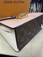 Louis Vuitton Spring Street PM Pink Vernis 2-Way Shoulder Bag Purse RFID & COA