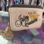 Juicy Couture NWT The Key to Juicy Velour Coin Purse Wristlet