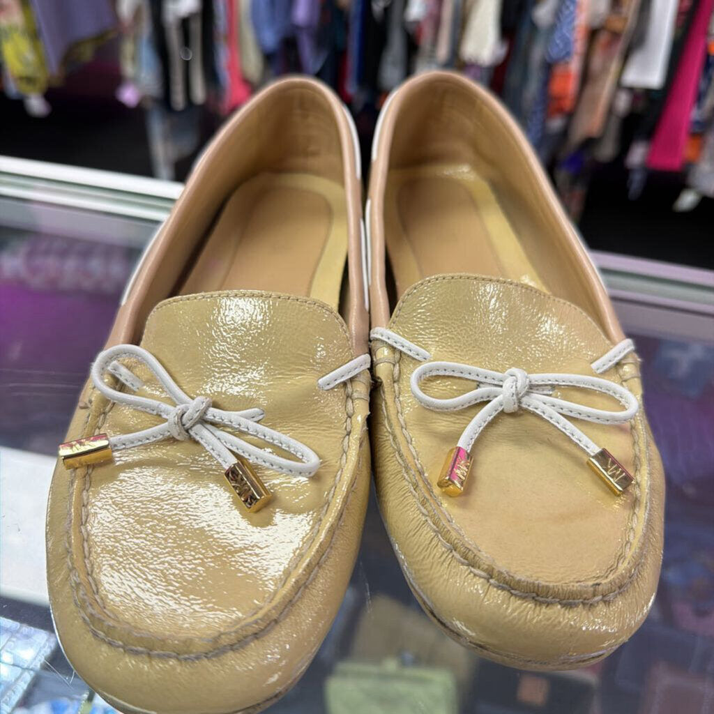 8.5 Michael Kors Patent Moccasin Loafer
