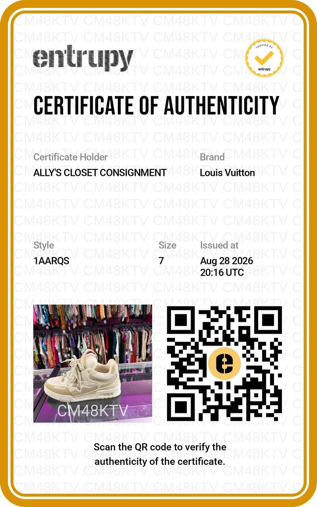 8.5/9W-7M Louis Vuitton LV Skate Sneaker