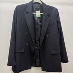 0 L/S Four Button Solid Blazer