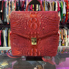 Brahmin Brahmin Liz Backpack Red Dragon Melbourne Leather