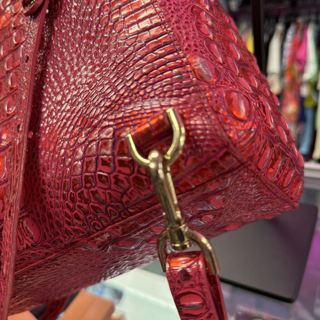 Brahmin Brahmin Liz Backpack Red Dragon Melbourne Leather