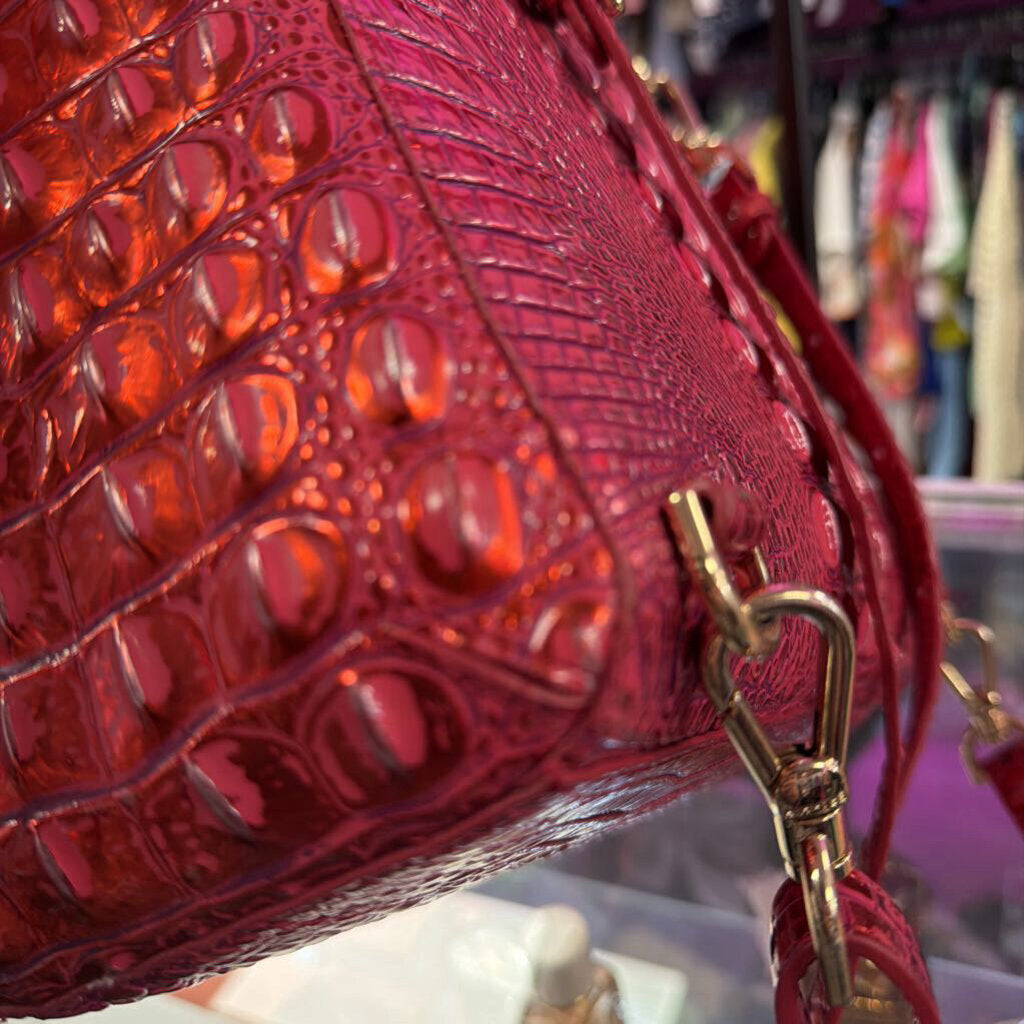 Brahmin Brahmin Liz Backpack Red Dragon Melbourne Leather