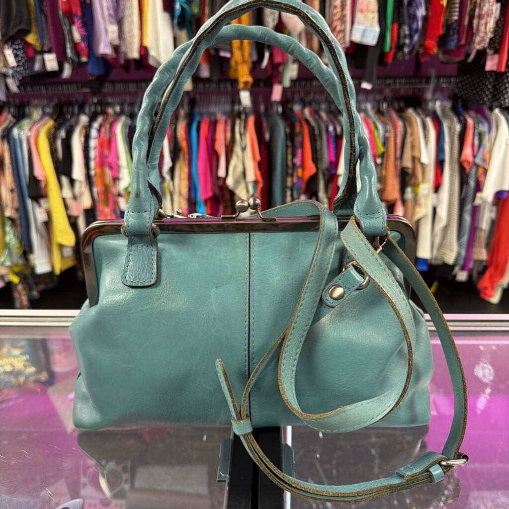 Patricia Nash Rienzo Kiss-Lock Frame Satchel