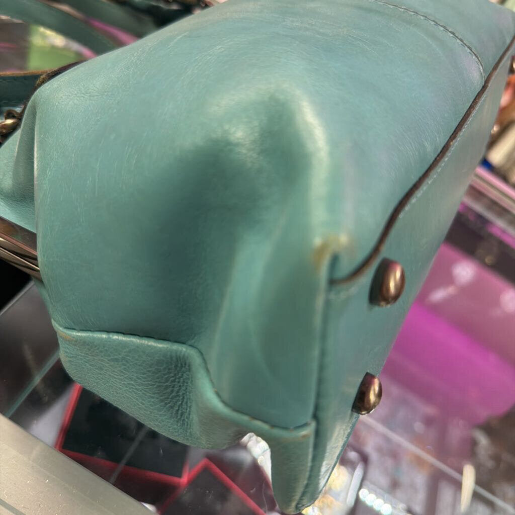 Patricia Nash Rienzo Kiss-Lock Frame Satchel