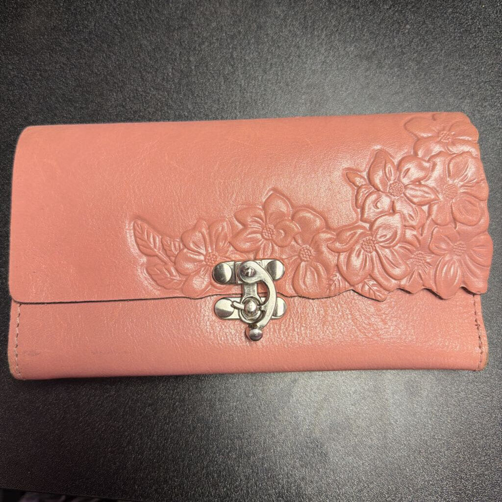 Patricia Nash Teresa Floral Embossed Leather Wallet