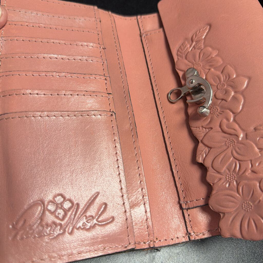 Patricia Nash Teresa Floral Embossed Leather Wallet