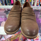 8 Clarks Camzin Pace Shootie Ruched Slouched Nuuck Leather Upper Side Zip