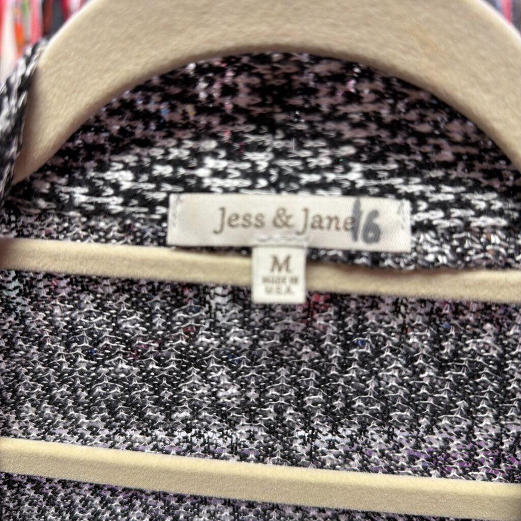 MED L/S Knit Cardigan