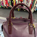 Coach Legacy North South Satchel Leather with Ponyhair Patent Handles F1320-26362