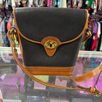 Dooney & Bourke VTG Calvary Spectator Pebbled Crossbody Bag