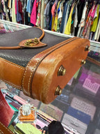 Dooney & Bourke VTG Calvary Spectator Pebbled Crossbody Bag