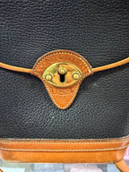 Dooney & Bourke VTG Calvary Spectator Pebbled Crossbody Bag