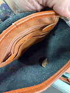 Dooney & Bourke VTG Calvary Spectator Pebbled Crossbody Bag
