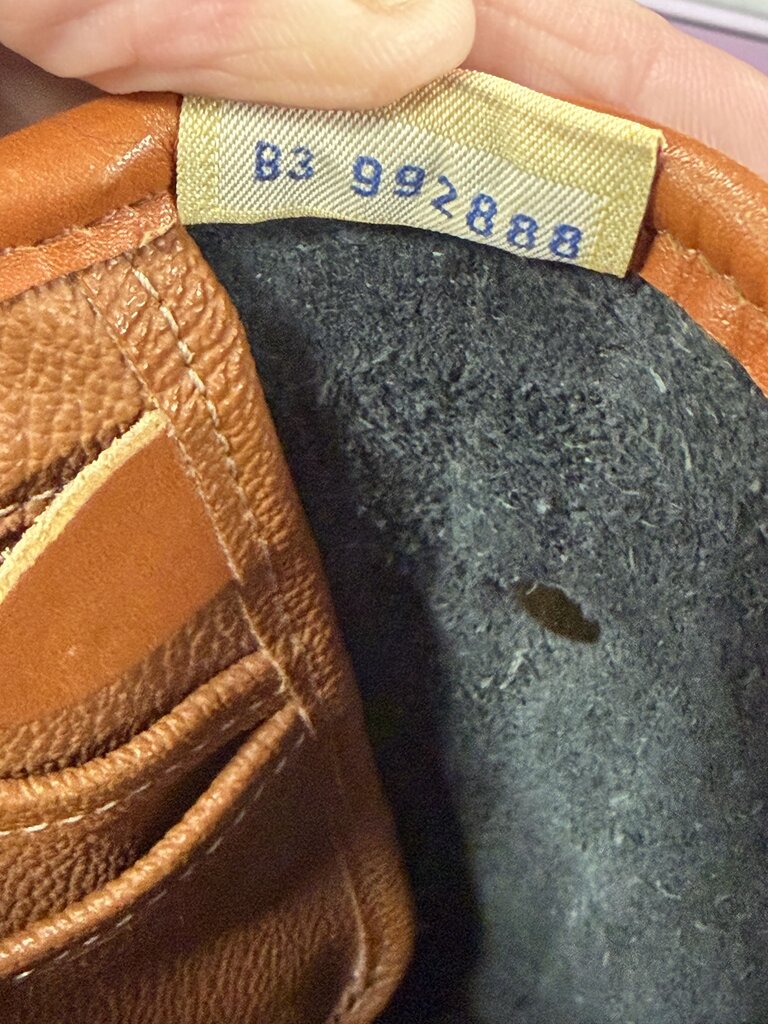 Dooney & Bourke VTG Calvary Spectator Pebbled Crossbody Bag
