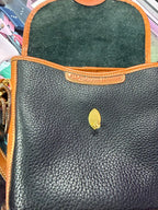 Dooney & Bourke VTG Calvary Spectator Pebbled Crossbody Bag