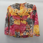 LG LS Zf Textured Patterned Fitted Blazer