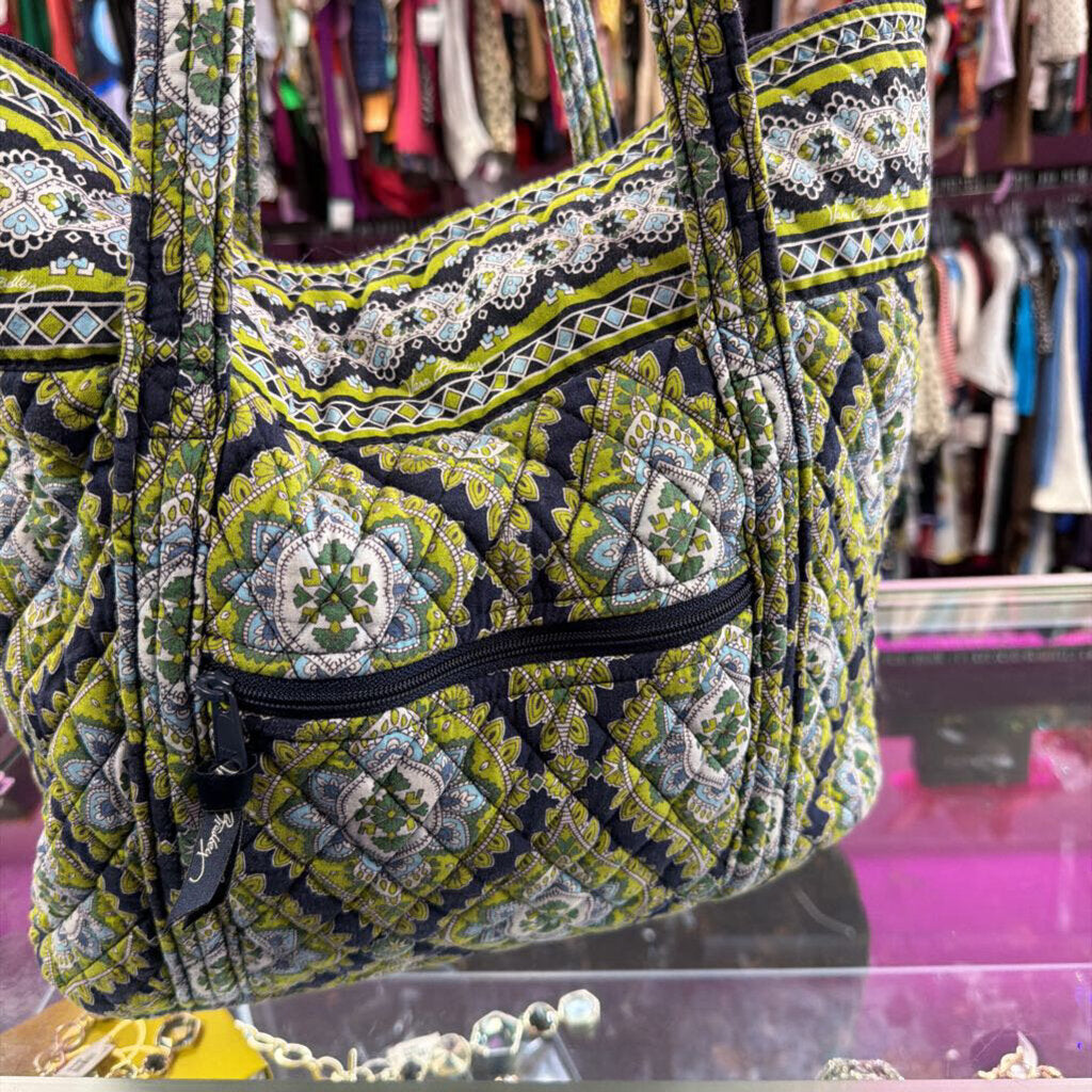 Vera Bradley Tote Bag In Retired Cambridge Paisley Print