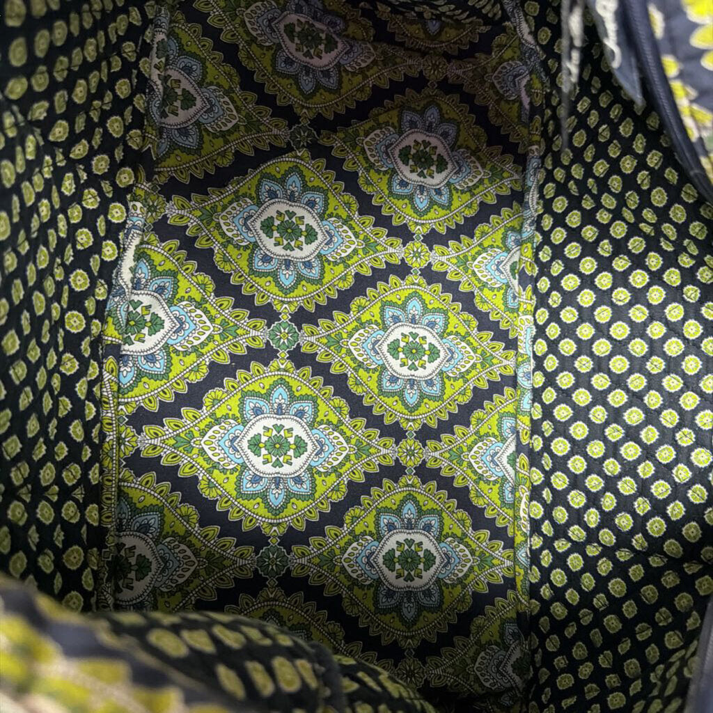 Vera Bradley Duffle Bag In Retired Cambridge Paisley Print NO Long Strap