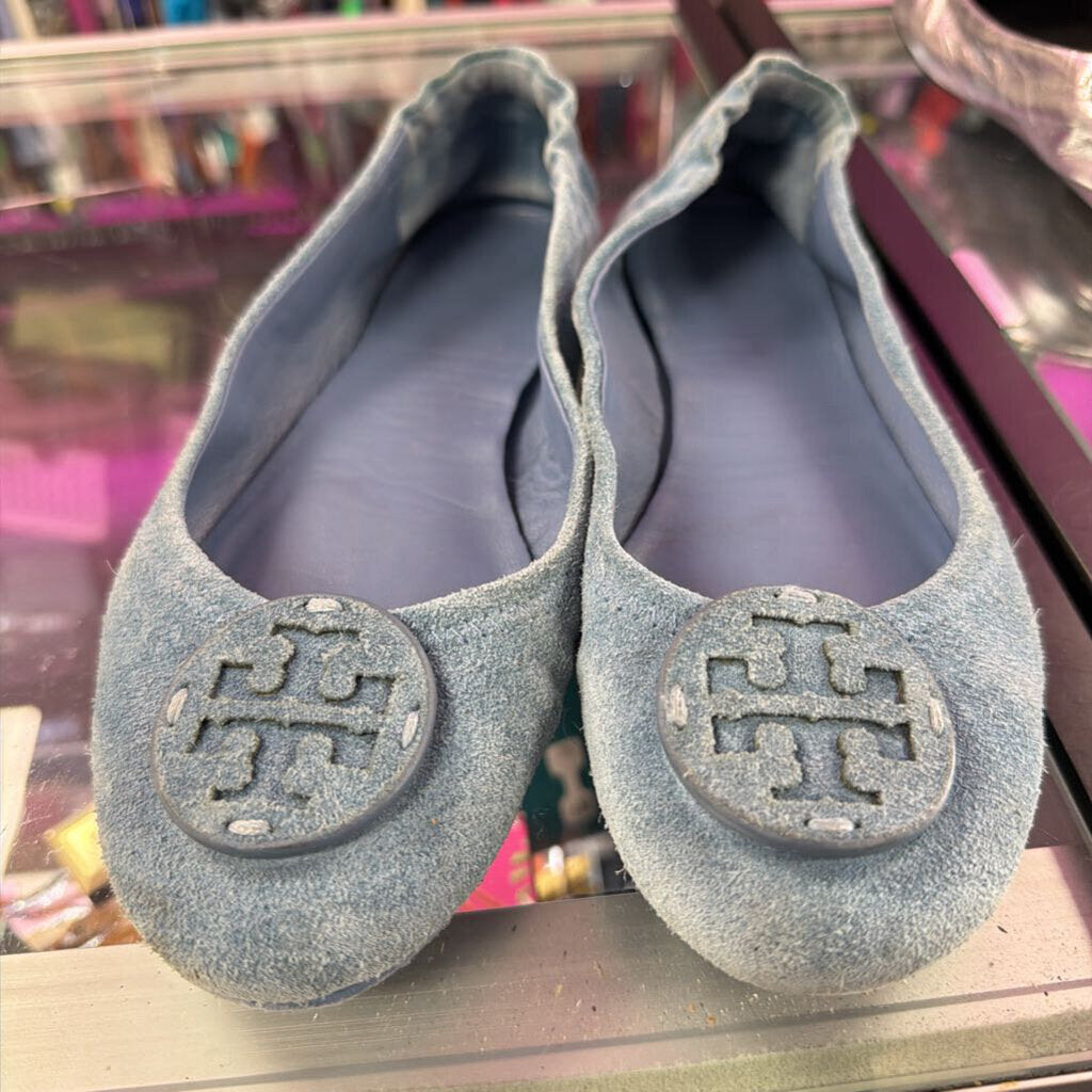 6 Tory Burch Suede Ballet Flat
