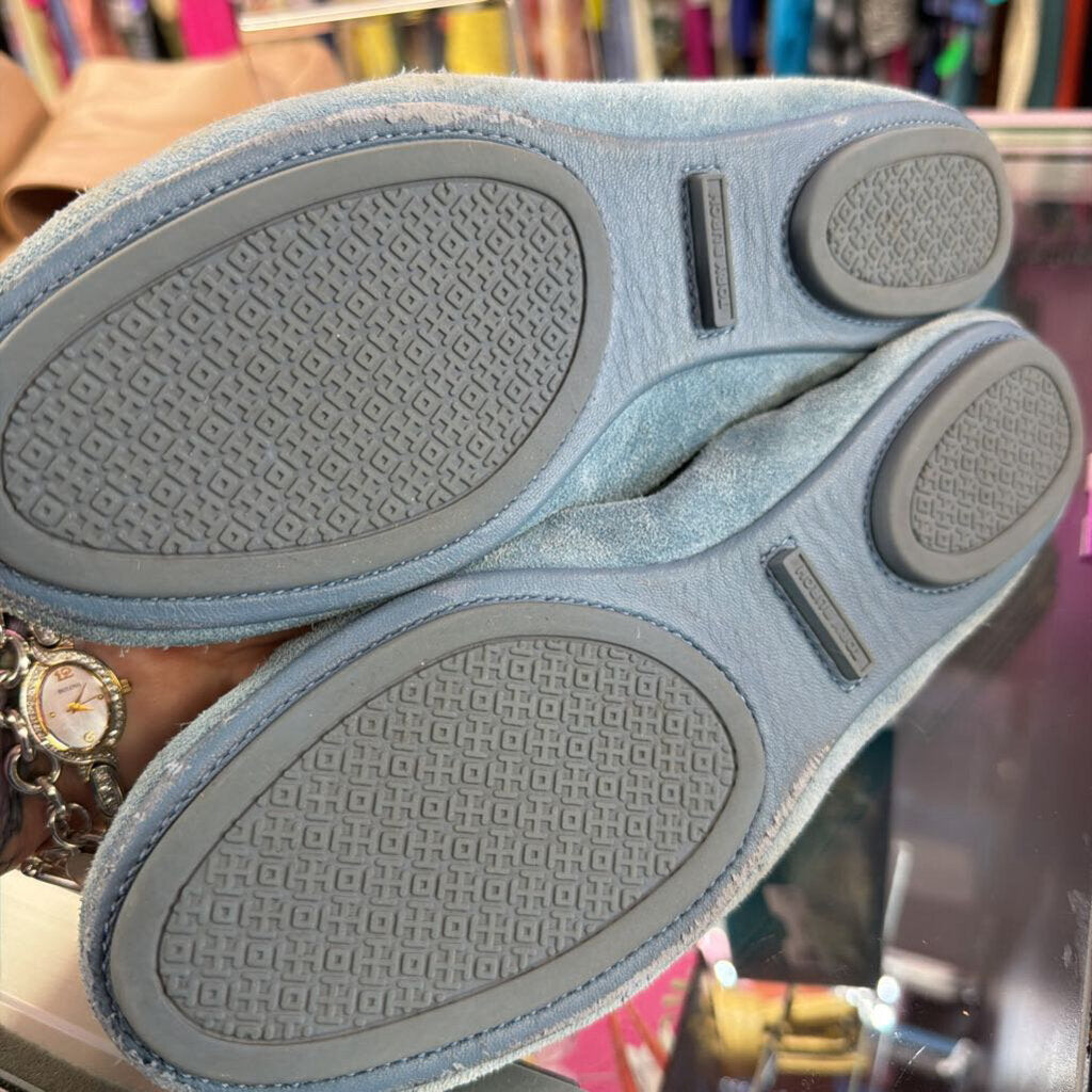 6 Tory Burch Suede Ballet Flat