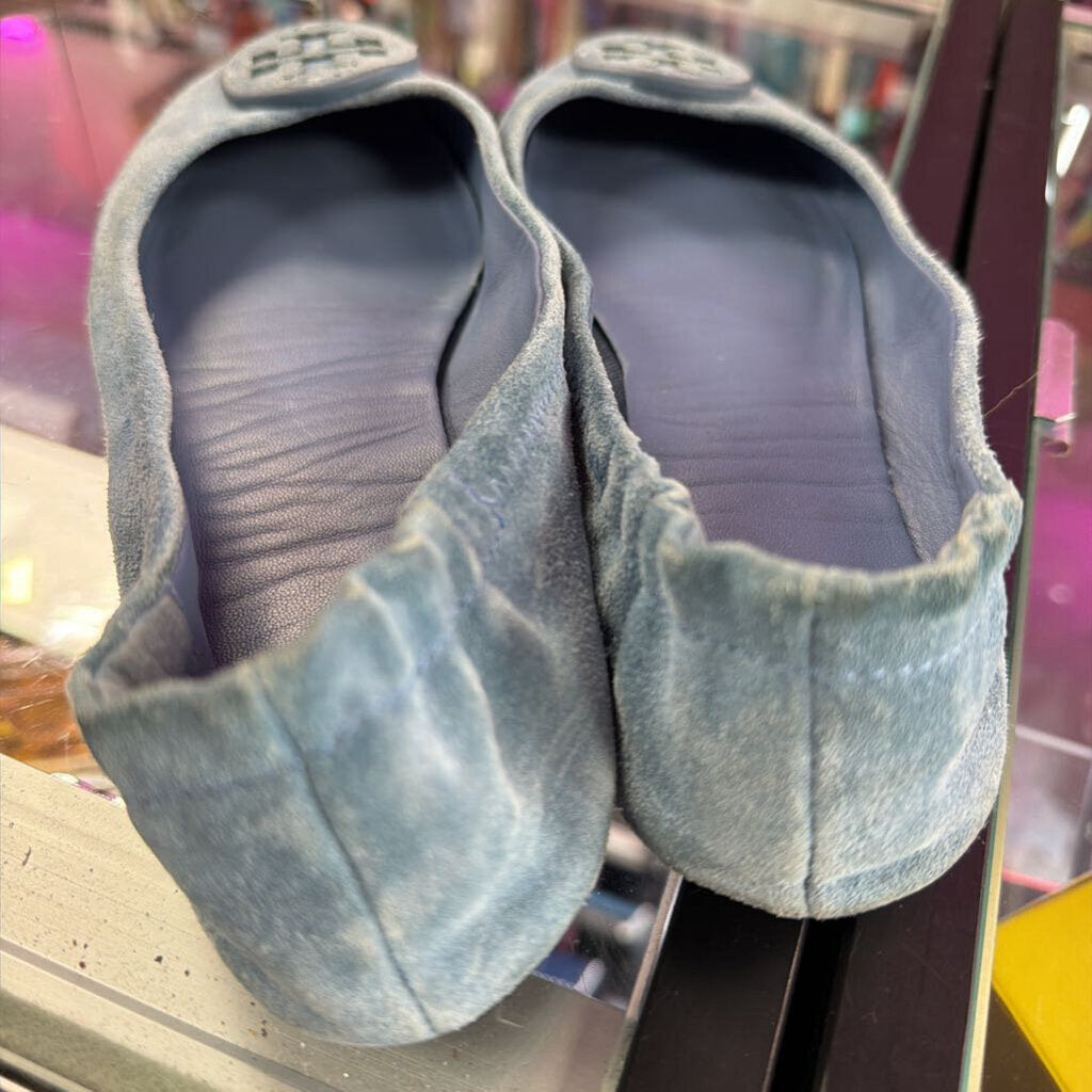 6 Tory Burch Suede Ballet Flat