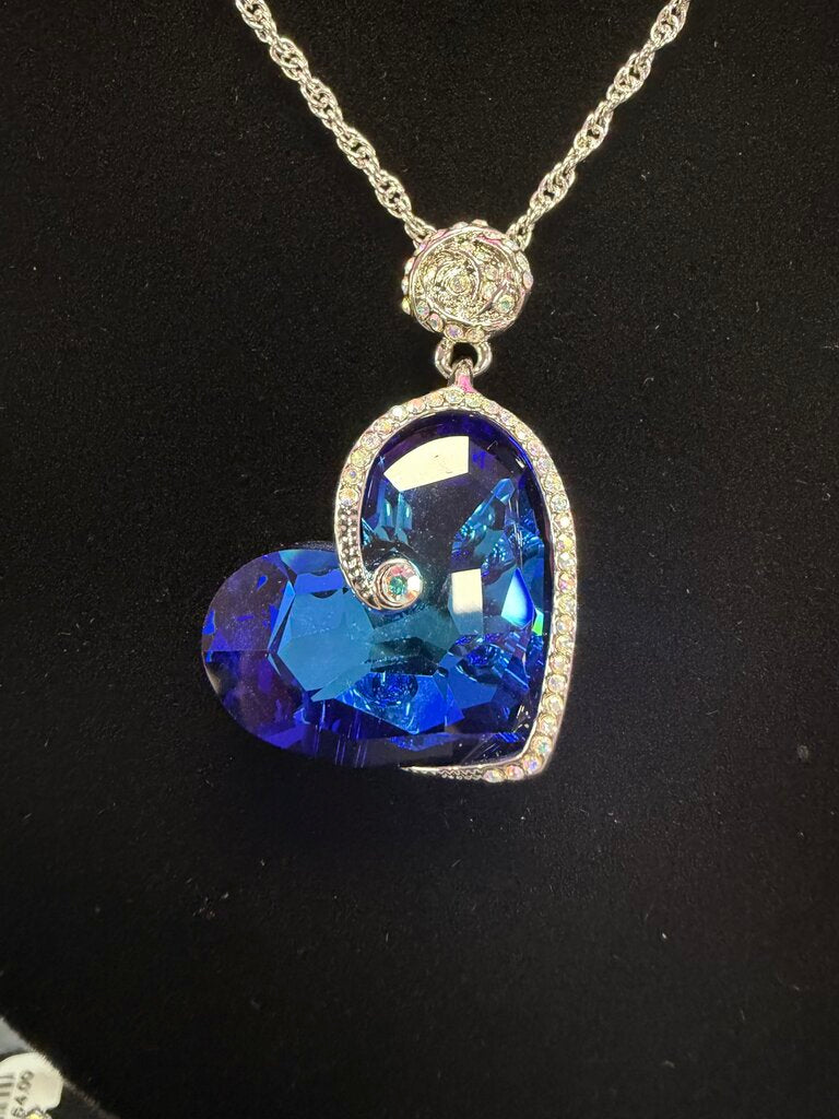 J. Nina Swarovski Crystal 20" Necklace