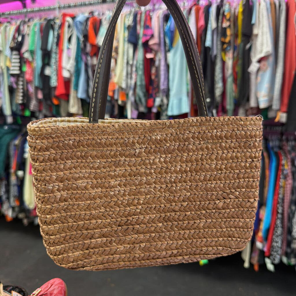 Unknown Straw Mini Tote