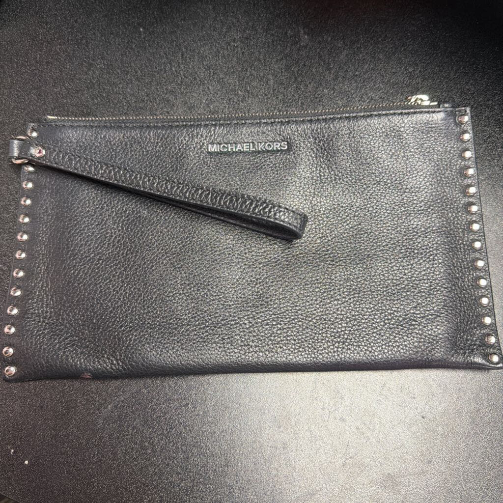 Michael Kors Studded Leather Wristlet