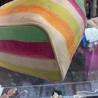 Coach Hampton Watercolor Stripe Hobo Shoulder Bag