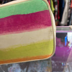 Coach Hampton Watercolor Stripe Hobo Shoulder Bag