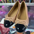 8.5 M Crown & Ivy Beale Cap Toe ballet Flat