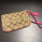 Coach Signature Wristlet Wallet