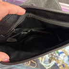 Rebecca Minkoff Large G Leather Saddle Bag in Metallica Finish