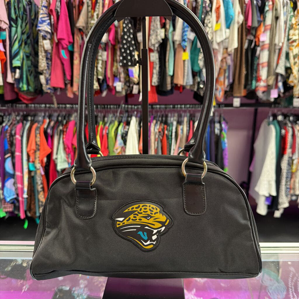 Jaguar Football Dome Nylon Satchel