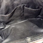 Coach Patent Leather Signature Kiss-Lock Shoulder Tote