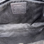 Coach Patent Leather Signature Kiss-Lock Shoulder Tote