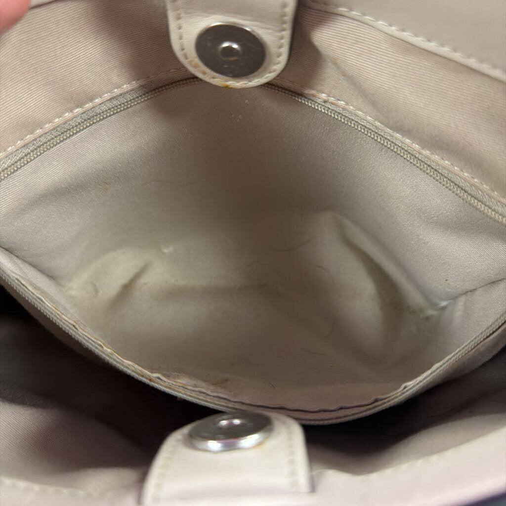 Coach Lane Carryall Leather Handbag Top Handle Turnlock