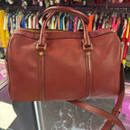 Michael Kors Bedford Pebbled Leather Duffle Satchel