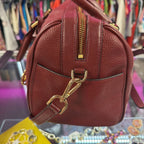 Michael Kors Bedford Pebbled Leather Duffle Satchel