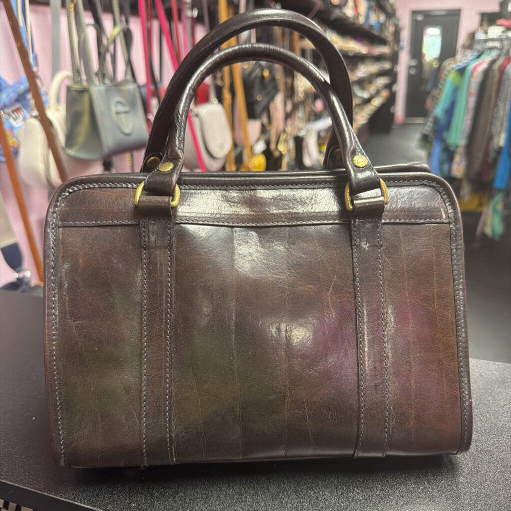 Brahmin Vintage Smooth Leather Satchel