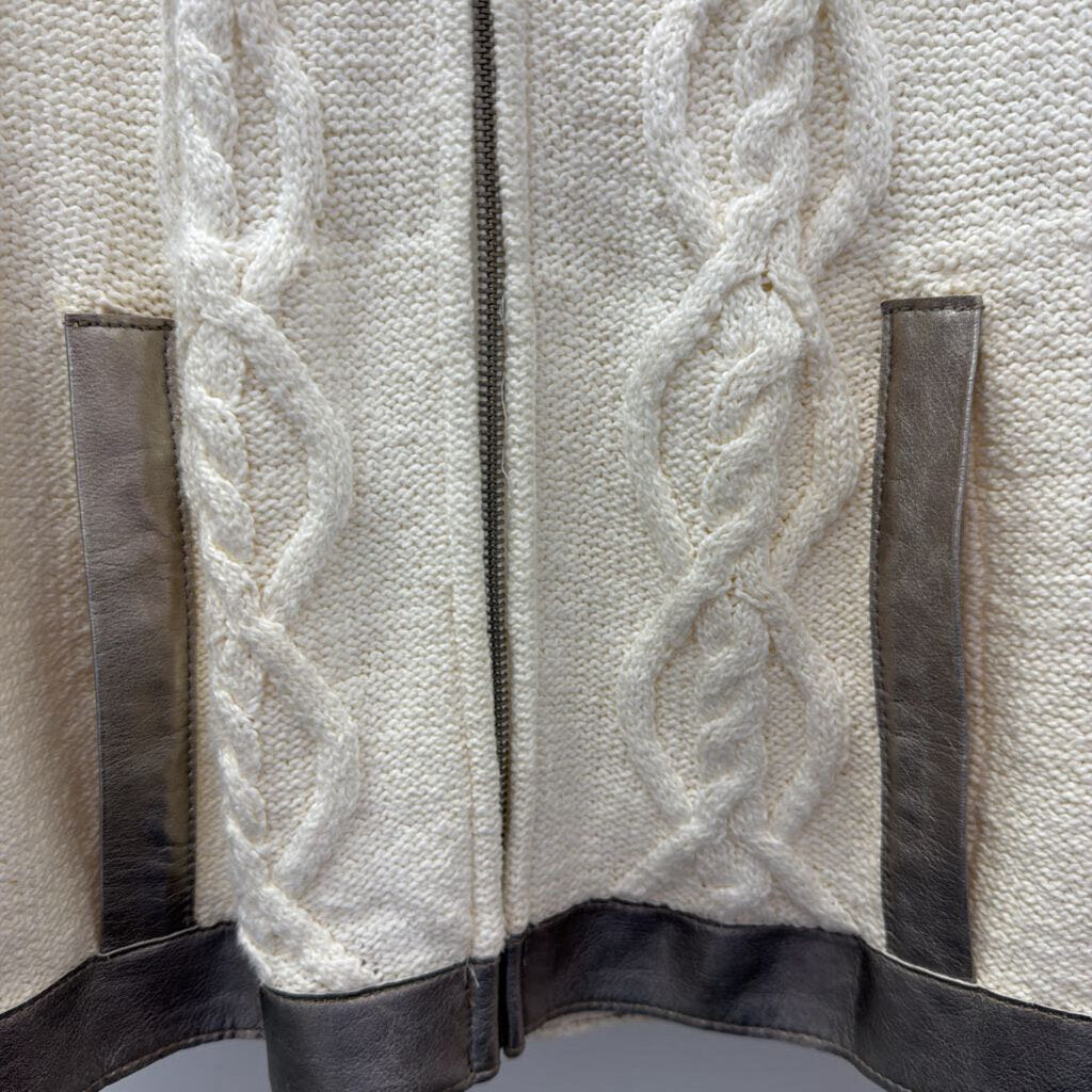 LG L/S Knit Zipper Front Hoodie Jacket