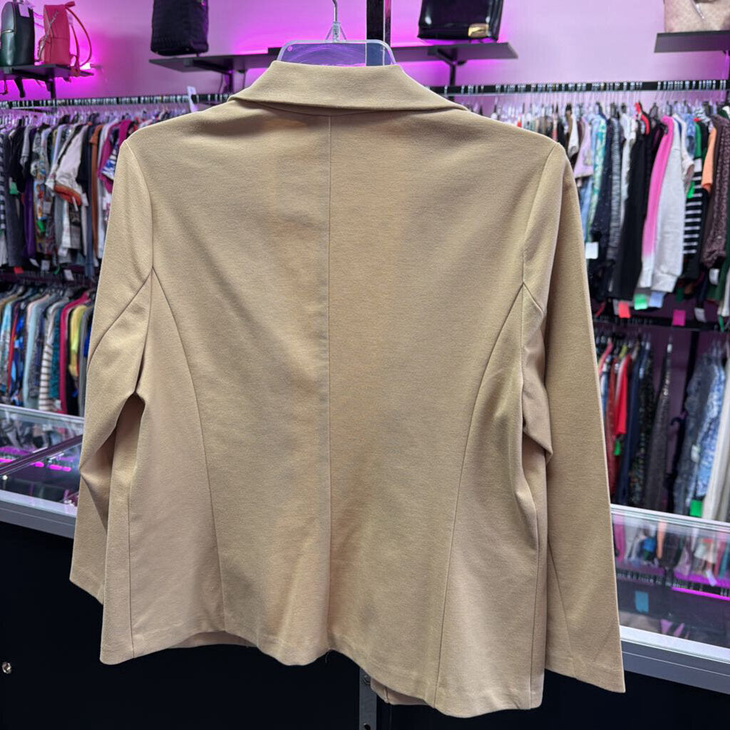 MED L/S Solid Blazer