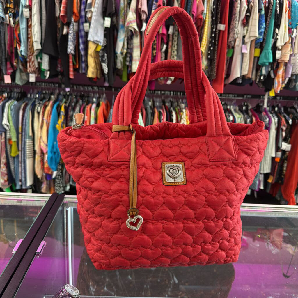 Brighton Karter Large Quilted Tote Heart To Heart Collection
