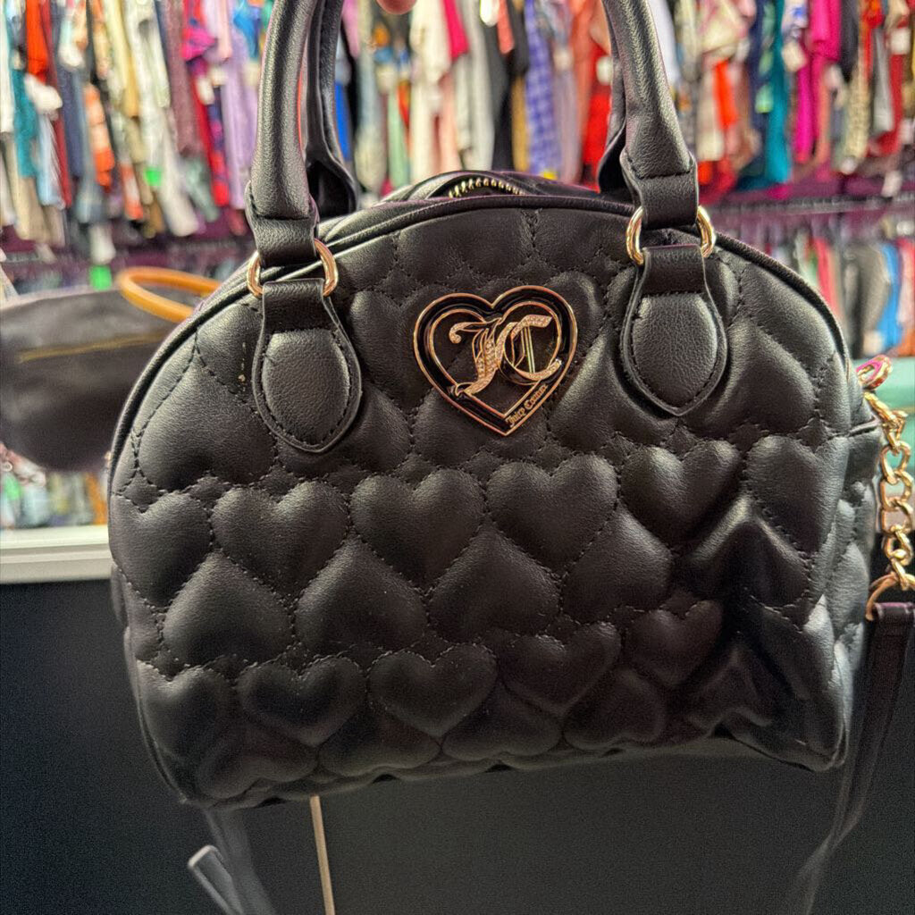 Juicy Couture Pleather Quilted Satchel