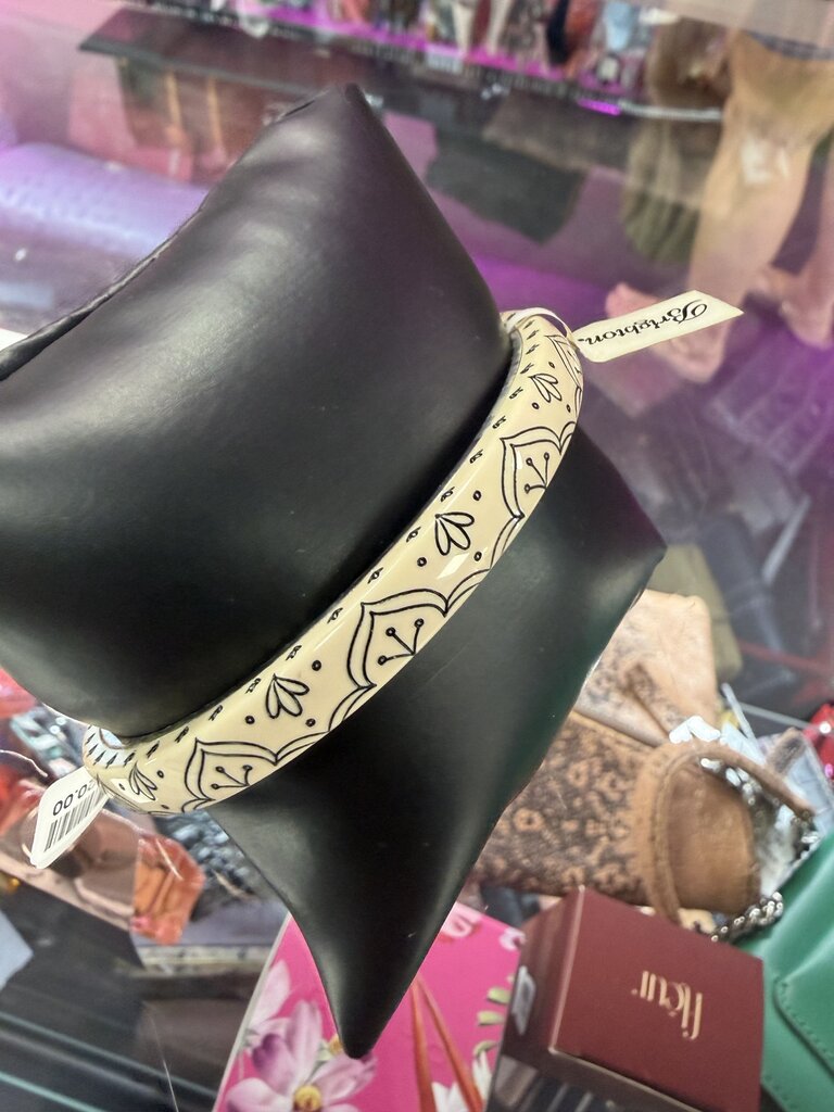 Brighton Casablanca Morocco Hand-painted Enamel Inlay Bangle Bracelet