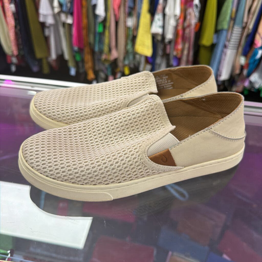 6W Olukai Pehuea Slip-on Breathable Mesh Shoe