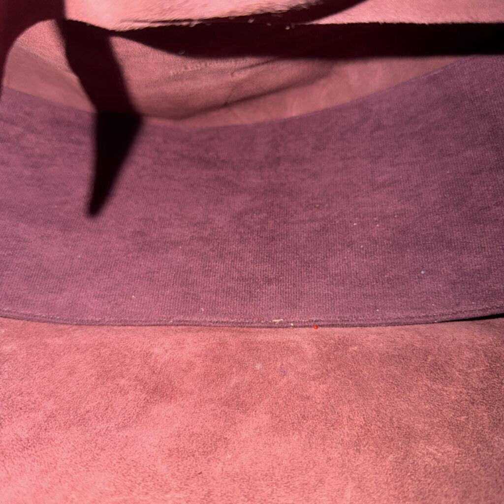 Antonio Melani Suede Slouchy Shoulder Hobo Bag