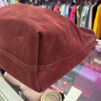 Antonio Melani Suede Slouchy Shoulder Hobo Bag